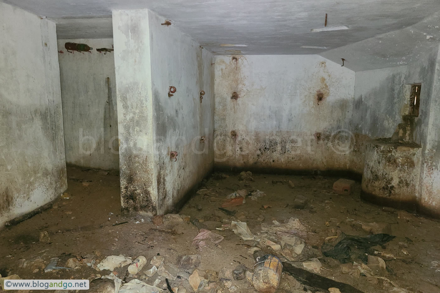 HK Trail 4 - Inside Aberdeen Reservoir Pillbox